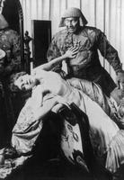 Кадр из фильма "Голем, как он пришел в мир", реж. Карл Безе, Пауль Вегенер